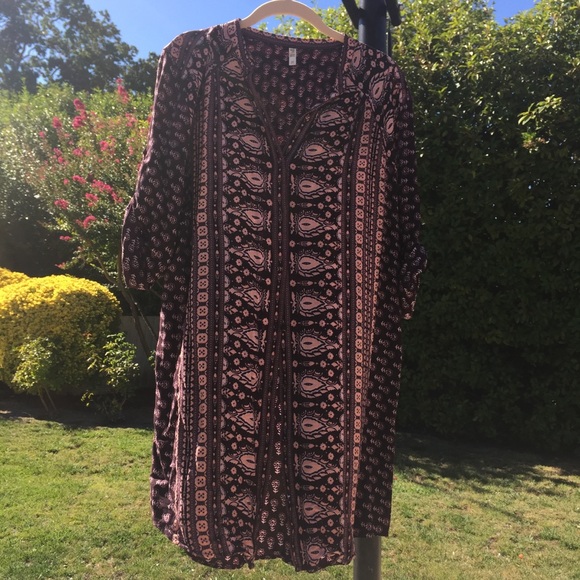 🌿 Spell Gypsianna Shirt Dress • Size Medium - Picture 3 of 11